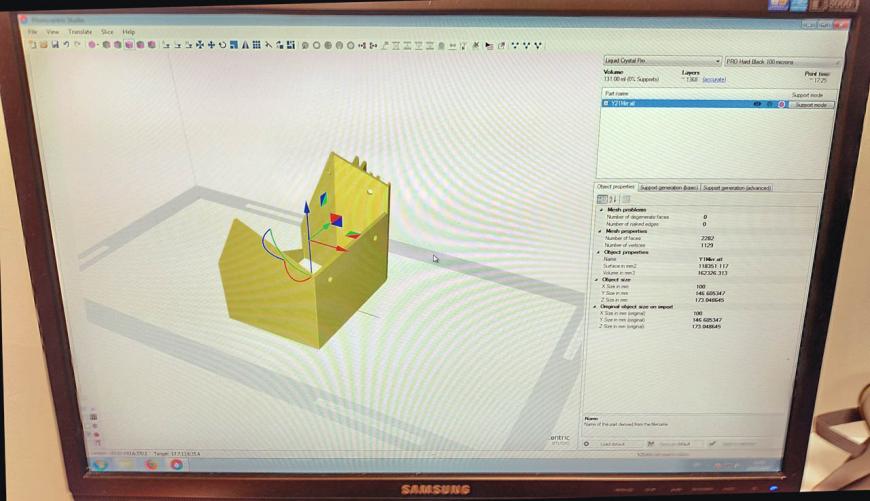 Применение большого фотополимерного принтера Liquid Crystal  в бизнесе.