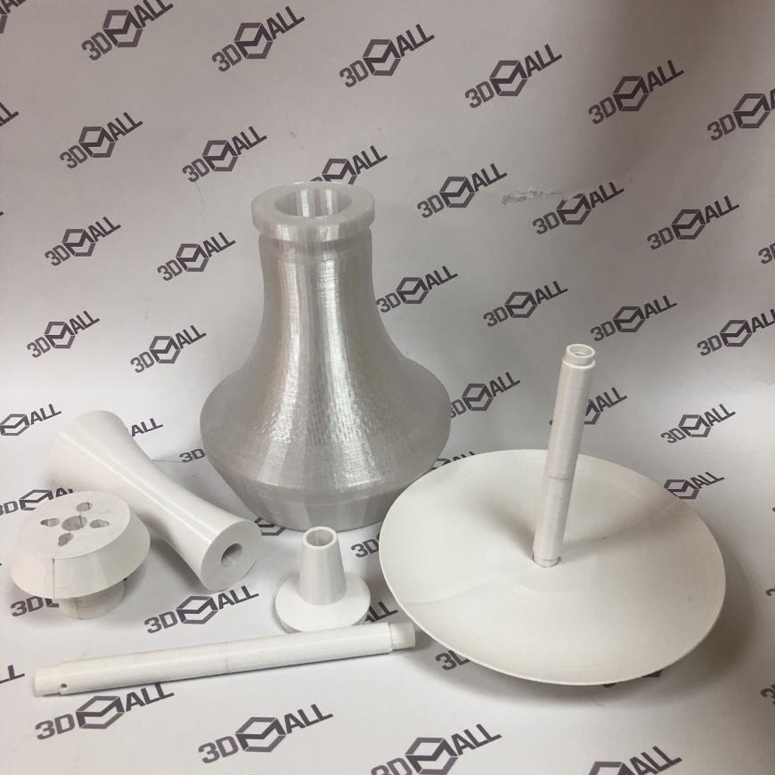 Печать прототипа кальяна по технологии FDM