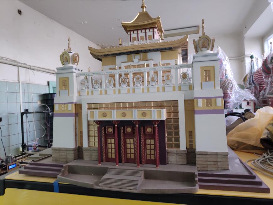 Храм Будды в г.Элиста