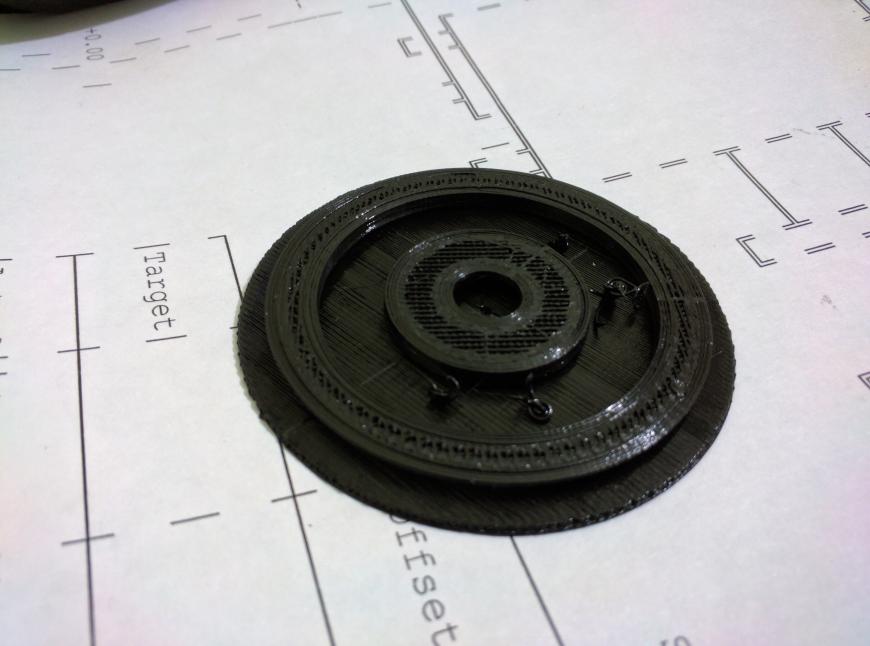 Никак не получается напечатать подшипник с шарами. В чем ошибка?