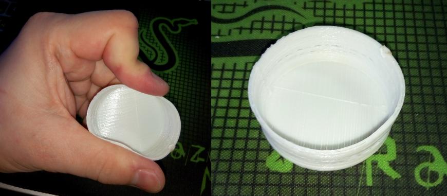 Обзор пластика PLA pearl white от компании U3print (на конкурс)