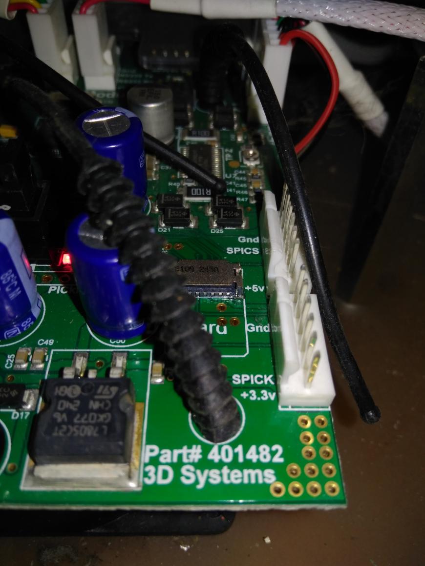 Карта памяти в плате Cubex Duo