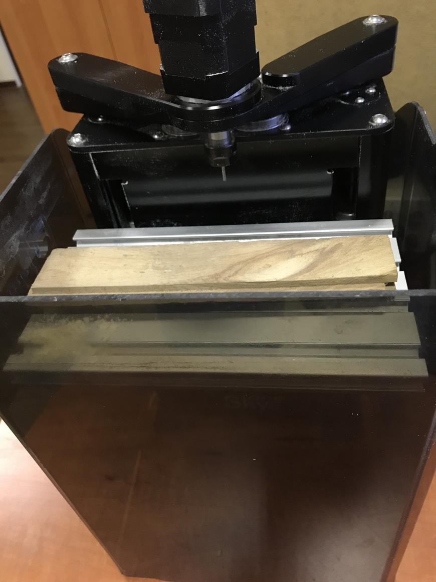 Применение 3D принтера в  качестве фрезера - первый опыт