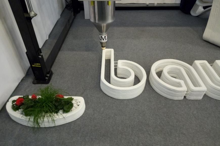 Строительный 3D-принтер «АМТ-Спецавиа» представлен на выставке Bauma-2019