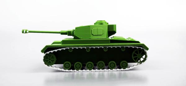 Теперь вы можете собрать модель немецкого танка Panzer Tank IV