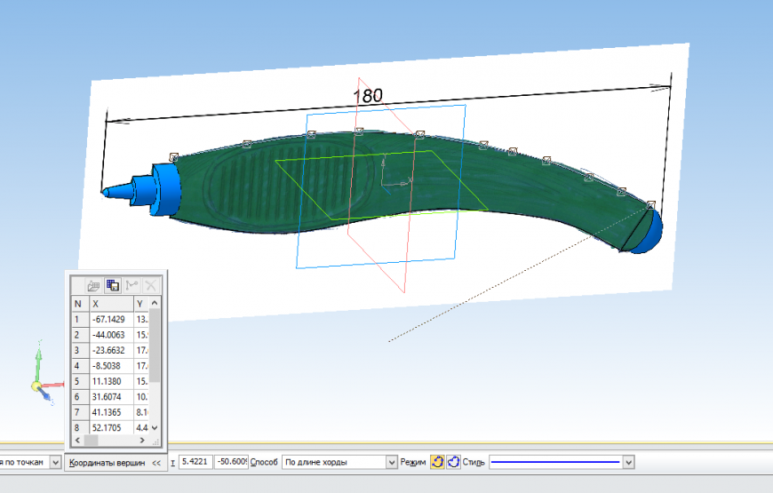 КОМПАС-3D Home для чайников. Основы 3D-проектирования. Часть 14. Эргономичный фломастер.