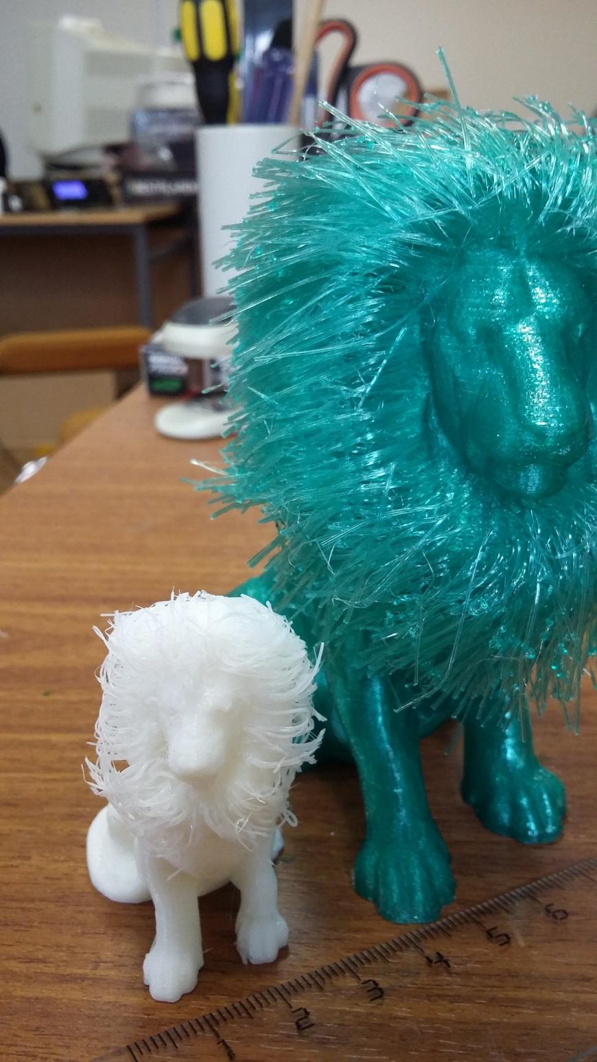 Лев с гривой