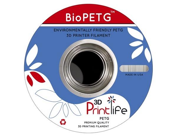 3D Printlife предлагает экологичную версию филамента для 3D-печати на основе PETG