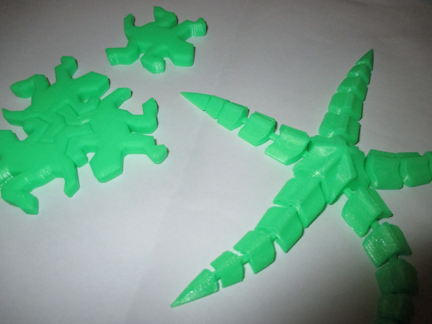 Морская звезда и пазлы-ящерки