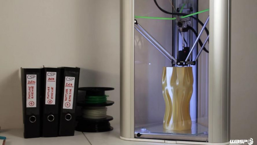 WASP разработала систему остановки и сохранения результатов печати для 3D-принтеров