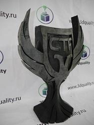 Печать кубка высотой 56 см для чемпионата CTF