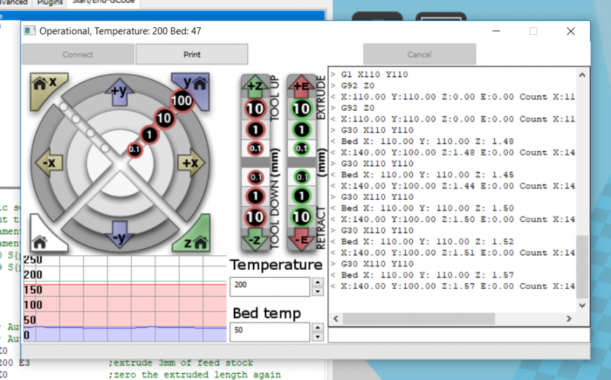 калибровка автоуровня ANET A6 на Marline