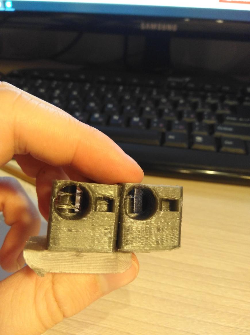 Появились волны на деталях