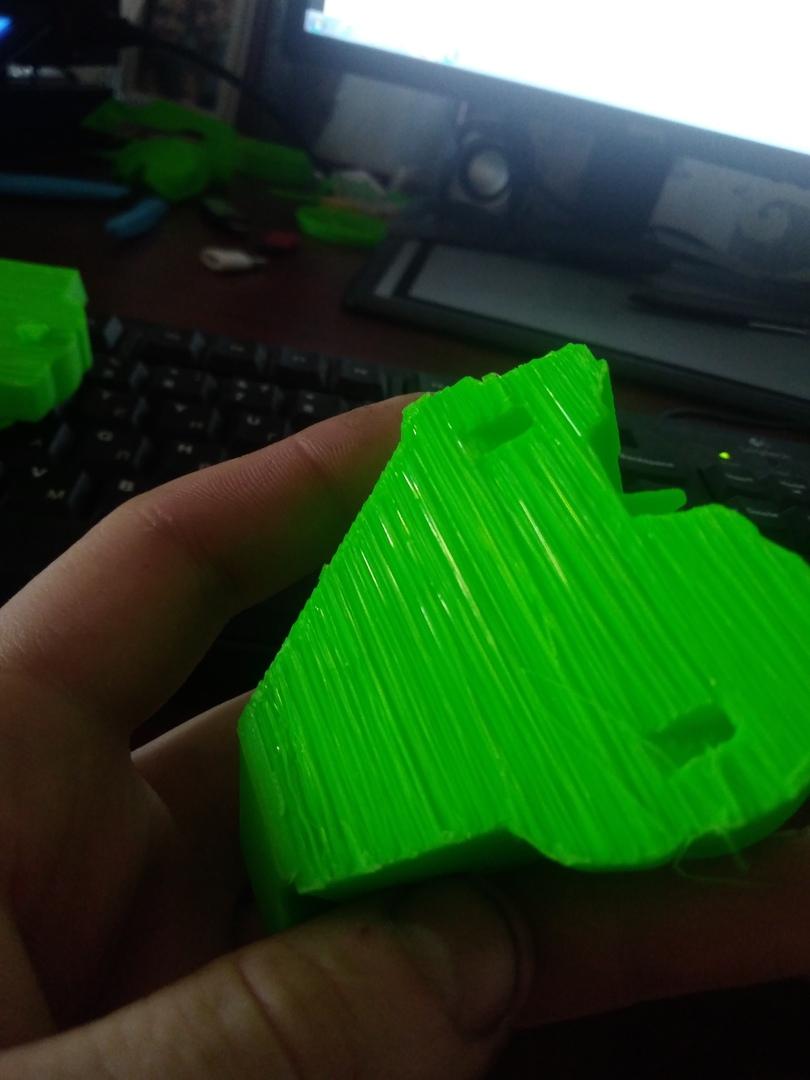 Плохая печать Ender 3 (слои)