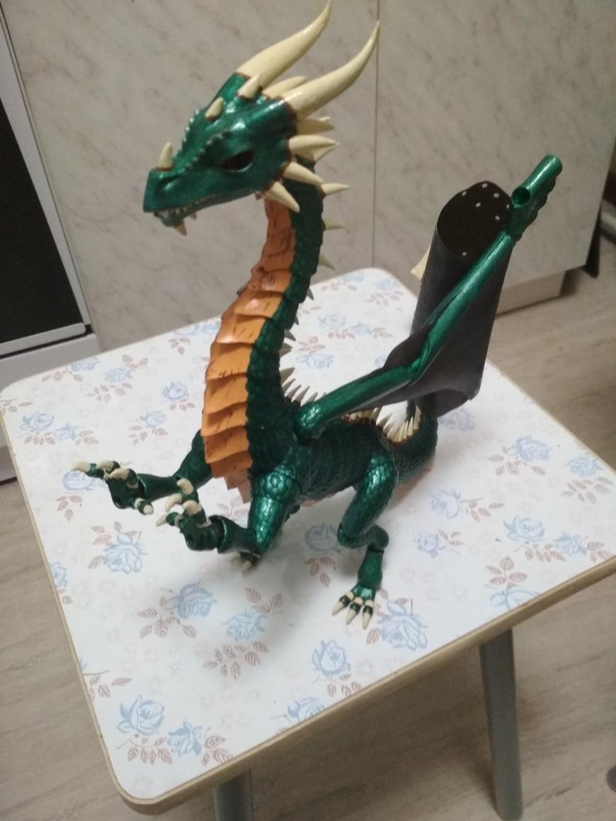 Дракон V 7.5 от 7Fish (Articulated Dragon Seven point five)... Много фото и история создания