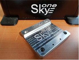 Пример выполнения гравировки на 3D принтере SkyOne