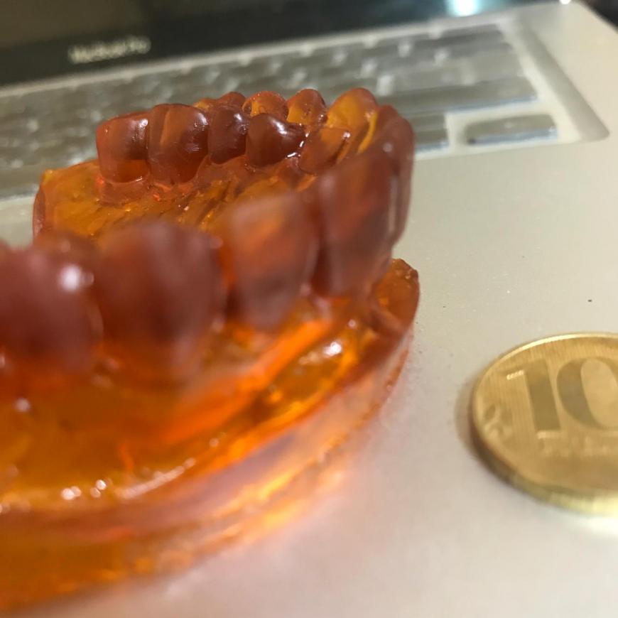 Зубы на стоматологическом принтере 3D Artel Zobu