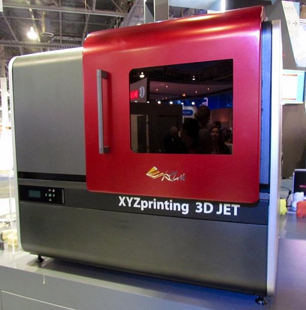 Новинки 3D-печати от компании XYZprinting на выставке CES 2017
