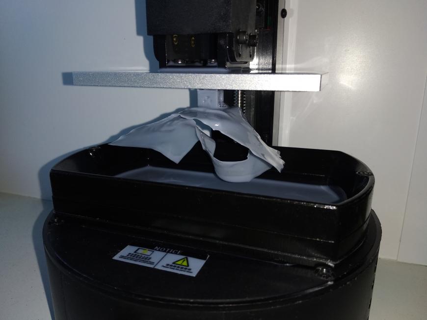 Проблема с SLA печатью (SparkMaker).