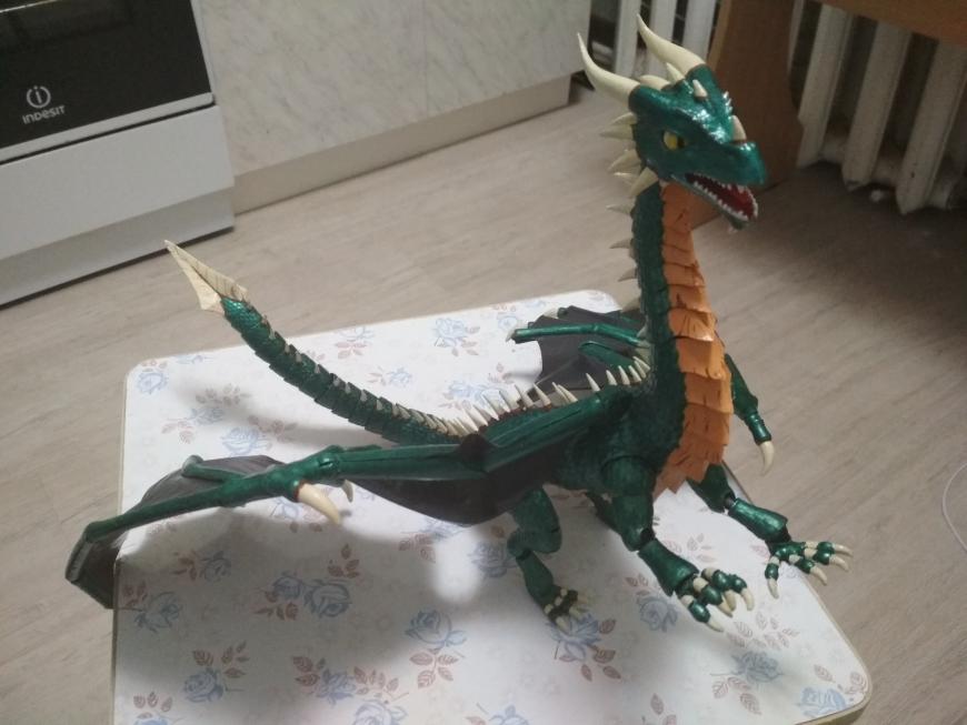 Дракон V 7.5 от 7Fish (Articulated Dragon Seven point five)... Много фото и история создания
