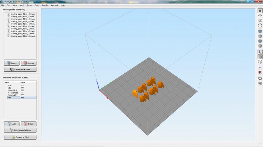 Simplify3D пропадают детали