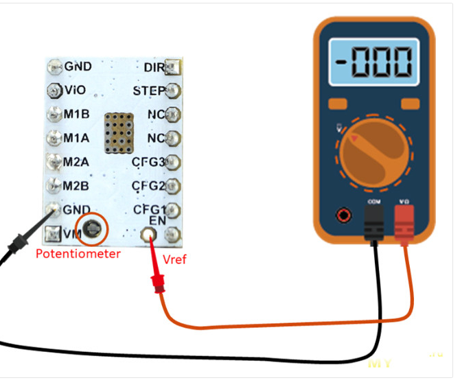 Двигатели не работают,Питание на Драйвеах 0.5 вольт