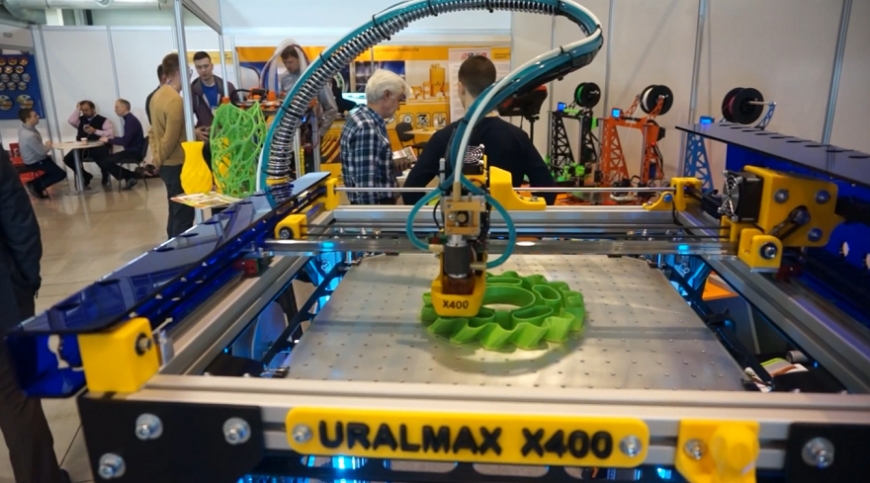 Уральские печатники показали 3D-принтер Uralmax X300