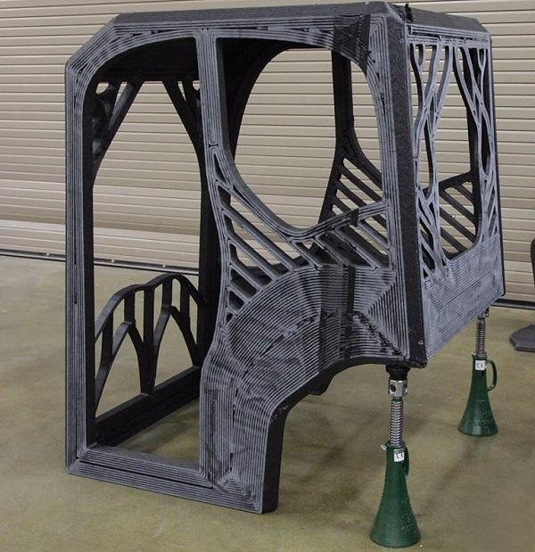 Первый в мире 3D-печатный экскаватор демонстрируется на выставке в Лас-Вегасе