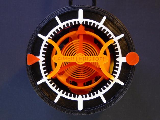 3D-печатные часы с турбийоном - как это сделано