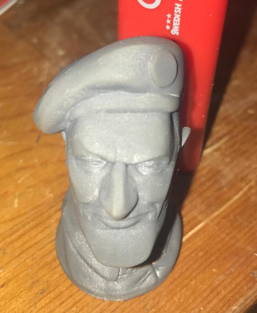 Печать на Wanhao Duplicator 7 оригинальным фотополимером Печать на Wanhao Duplicator 7 оригинальным фотополимером