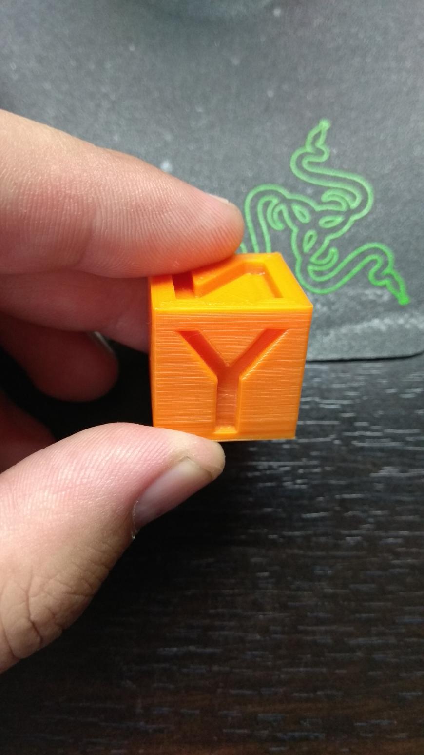 Кривое наложение слоев.