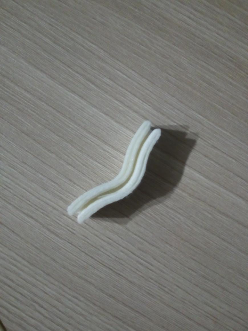 Лечение по фотографии: 'расслоение' стенки детали