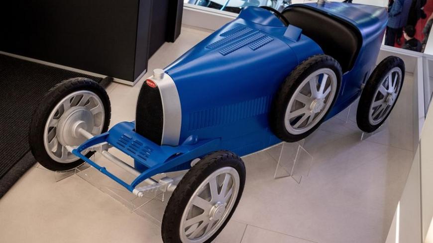 Bugatti продемонстрировала 3D-печатный прототип детского автомобиля за €30 000