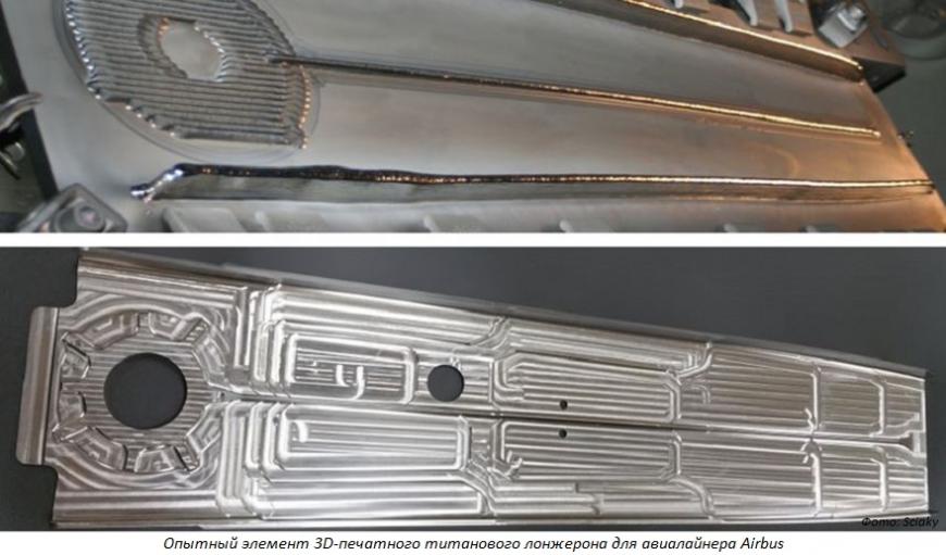 Airbus готовит 3D-печатные аналоги традиционным титановым деталям