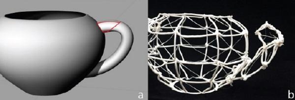 Система On-The-Fly Print печатает проволочный каркас изделия параллельно с построением 3D-модели