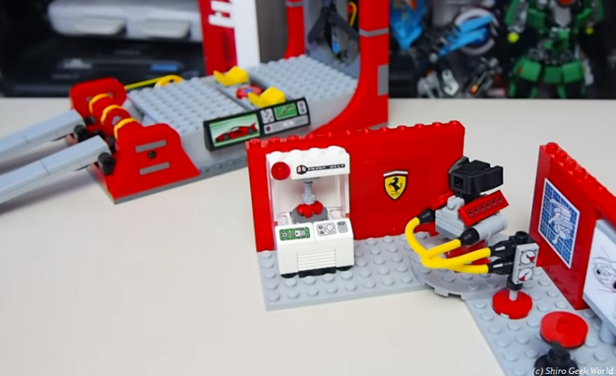 LEGO знает: настоящие Ferrari нужно печатать на 3D-принтерах