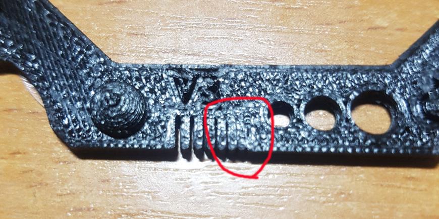 Неровный верхний слой в Simplify3D