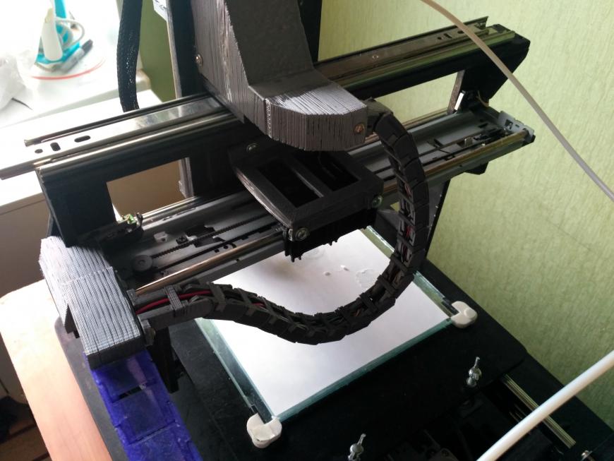 Самодельный 3D-принтер из фанеры и  запчастей от старых принтеров, DVD-приводов. Часть 3