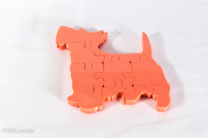 Пазл собака Пазл собака