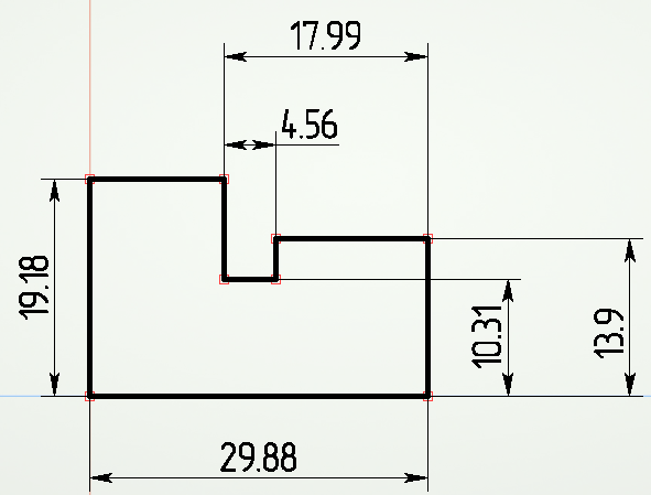 Основы T-FLEX CAD. Построение простой детали - Метод 2