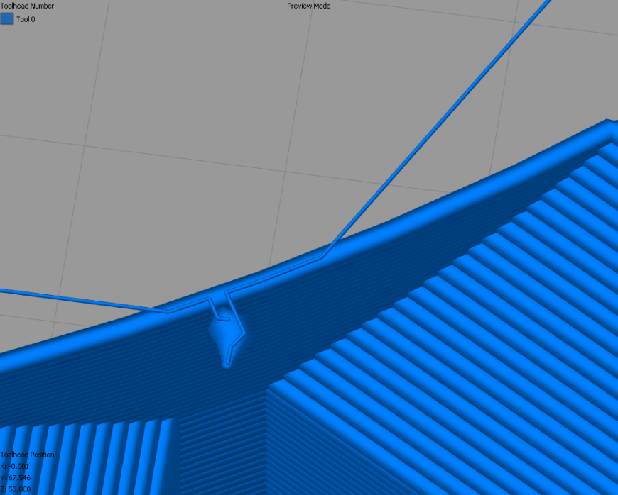 Simplify3d - непонятное поведение при печати вазы