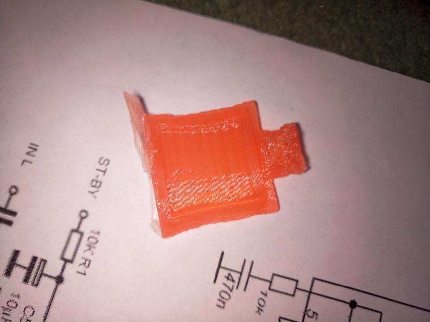 деталь в некоторыx местаx 'сплющивается'