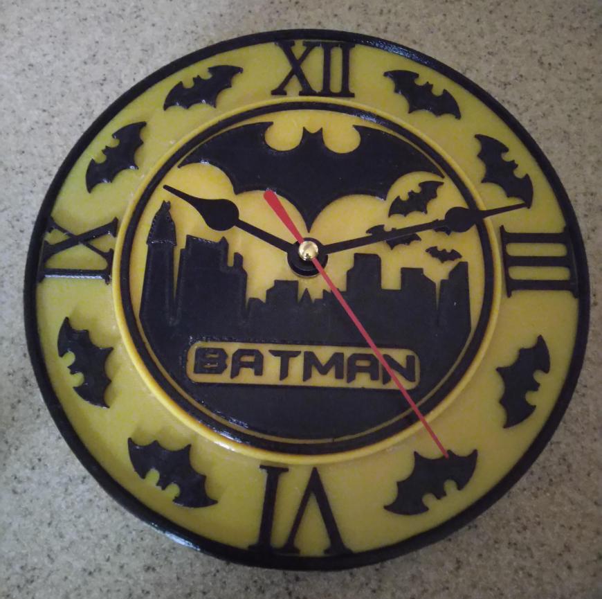 Циферблат 'BATMAN'.