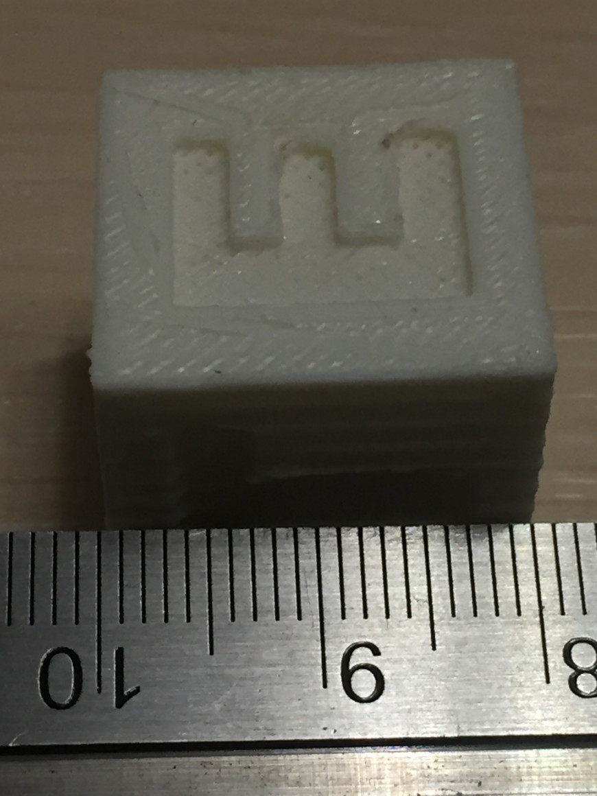 Печать тестового куба