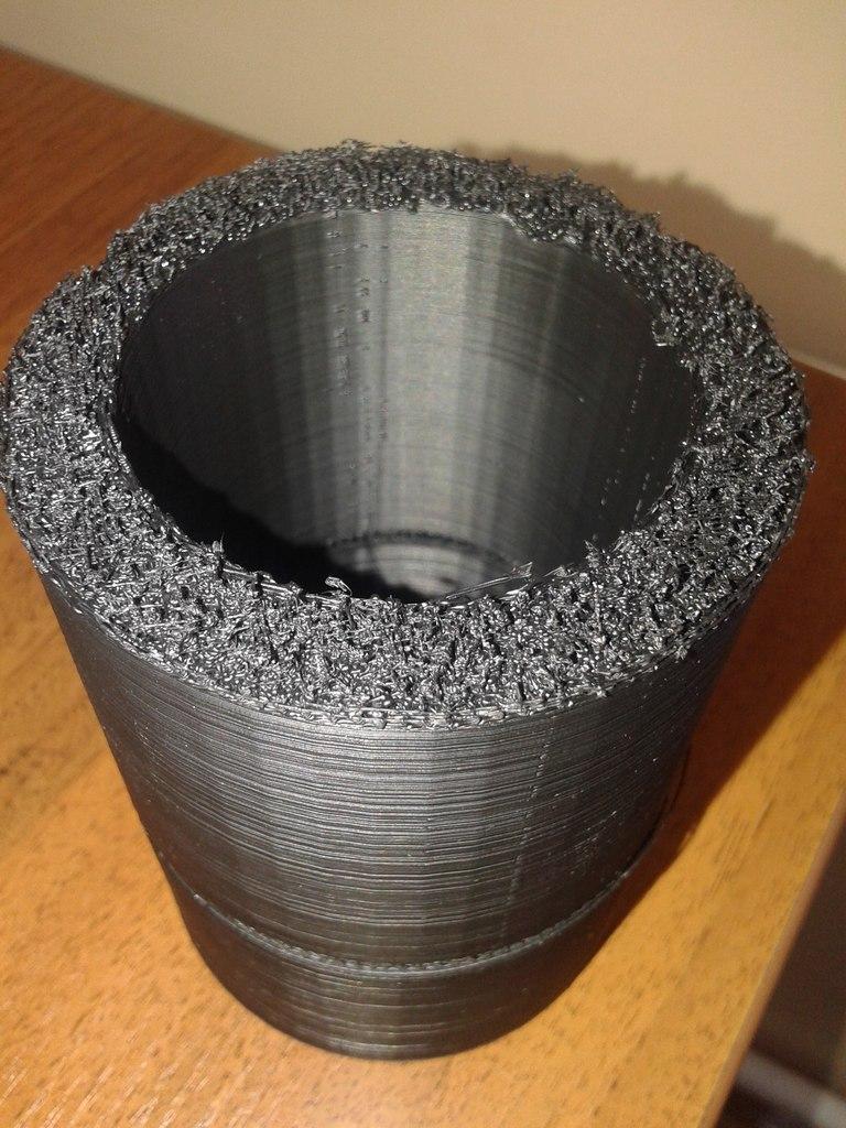 Проблема при 3D печати цилиндра