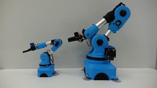 Niryo предлагает недорогой шестиосевой 3D-печатный робот-манипулятор