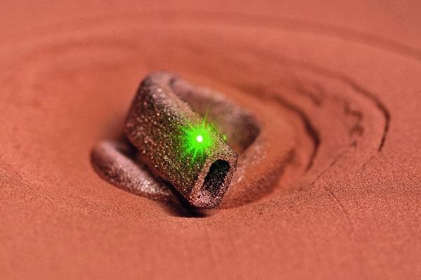 Эффективная 3D-печать медью требует перехода на зеленые лазеры