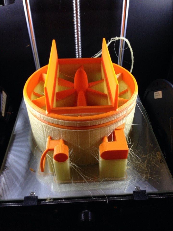 История одного студента или можно ли заработать на 3D принтере?  Часть 2. Печатаем макет.