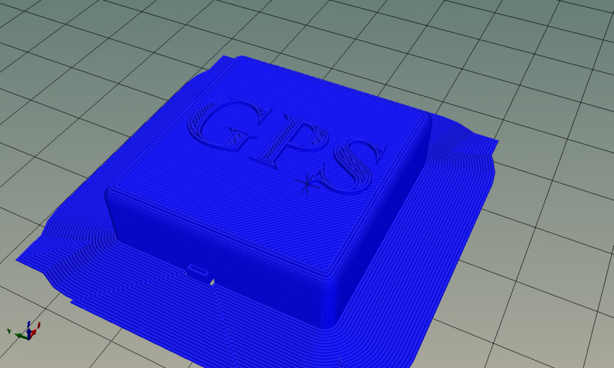 Первое моё практическое применение 3D принтера в моделизме.