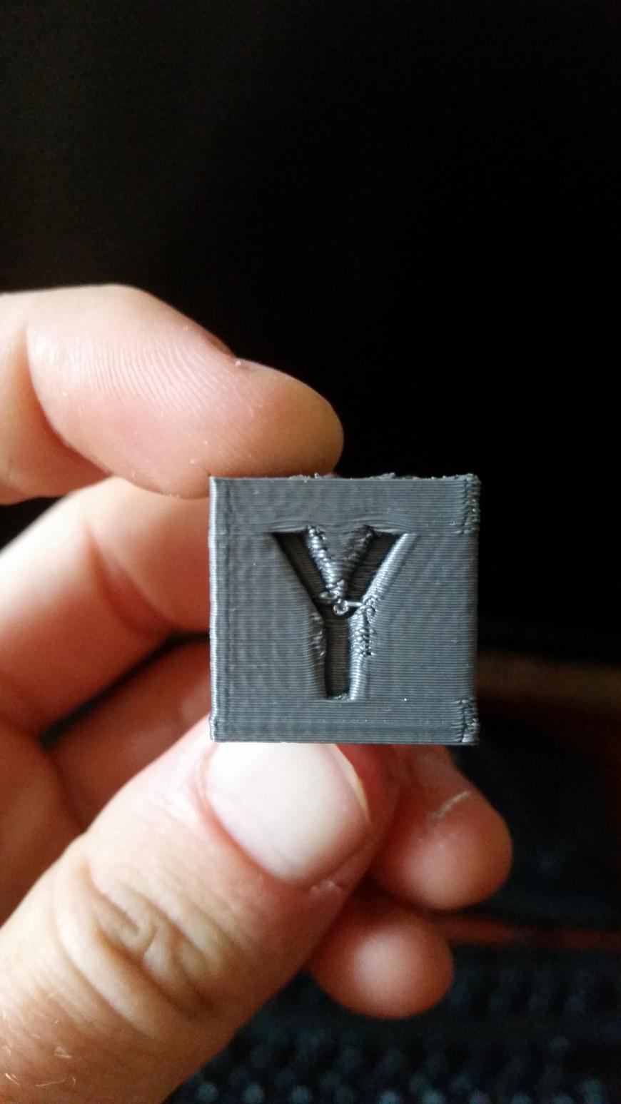 Эксперты, Дайте заключение по результату печати тетового кубика!Плиз )